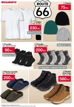 Náhled letáku Woolworth leták od 10.10.2025 | Strana: 26 | Produkty: Tričko, Ponožky, Pantofle, Čepice
