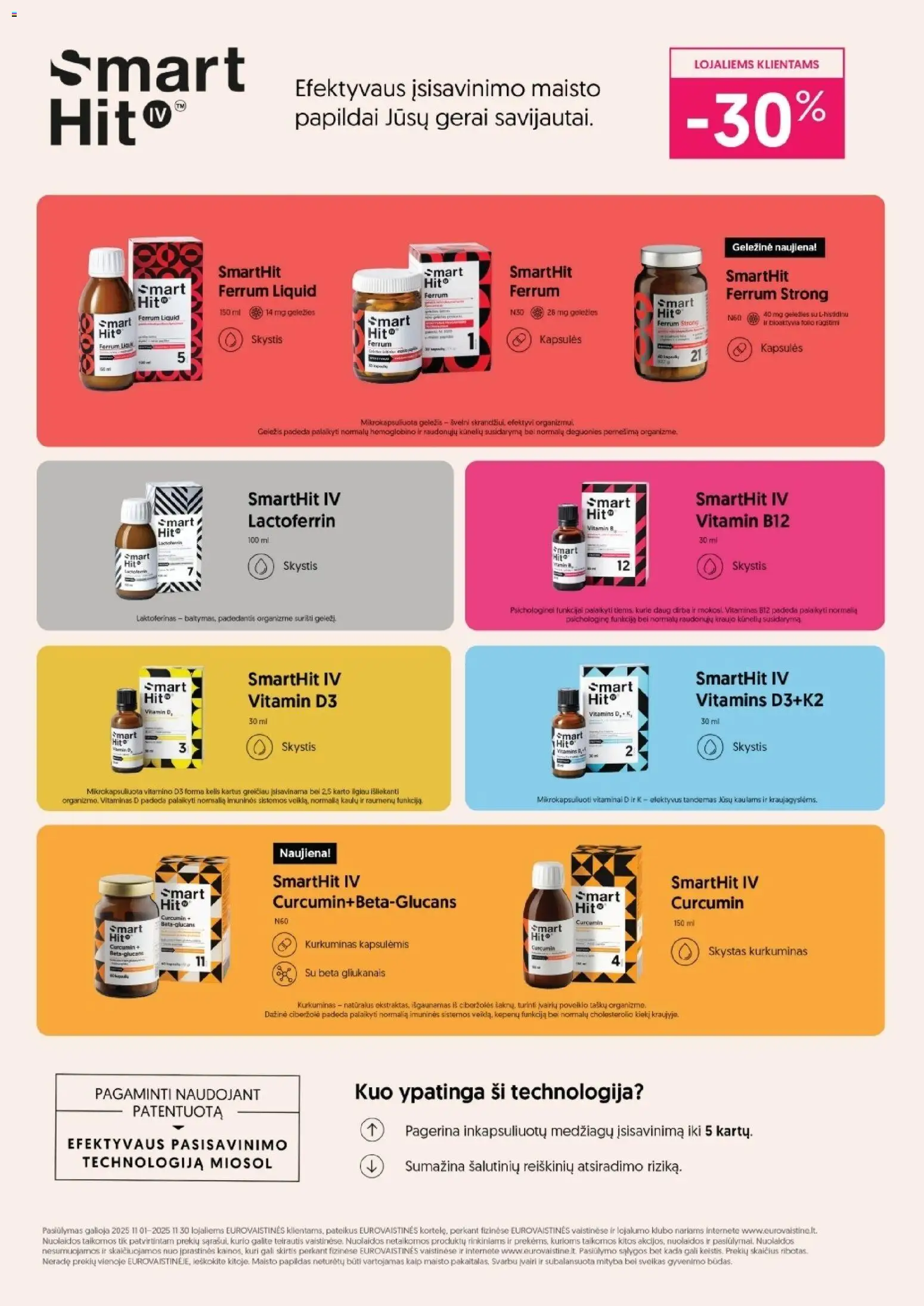 EUROVAISTINĖ akcijos nuo 01.11.2025 | Puslapis: 17