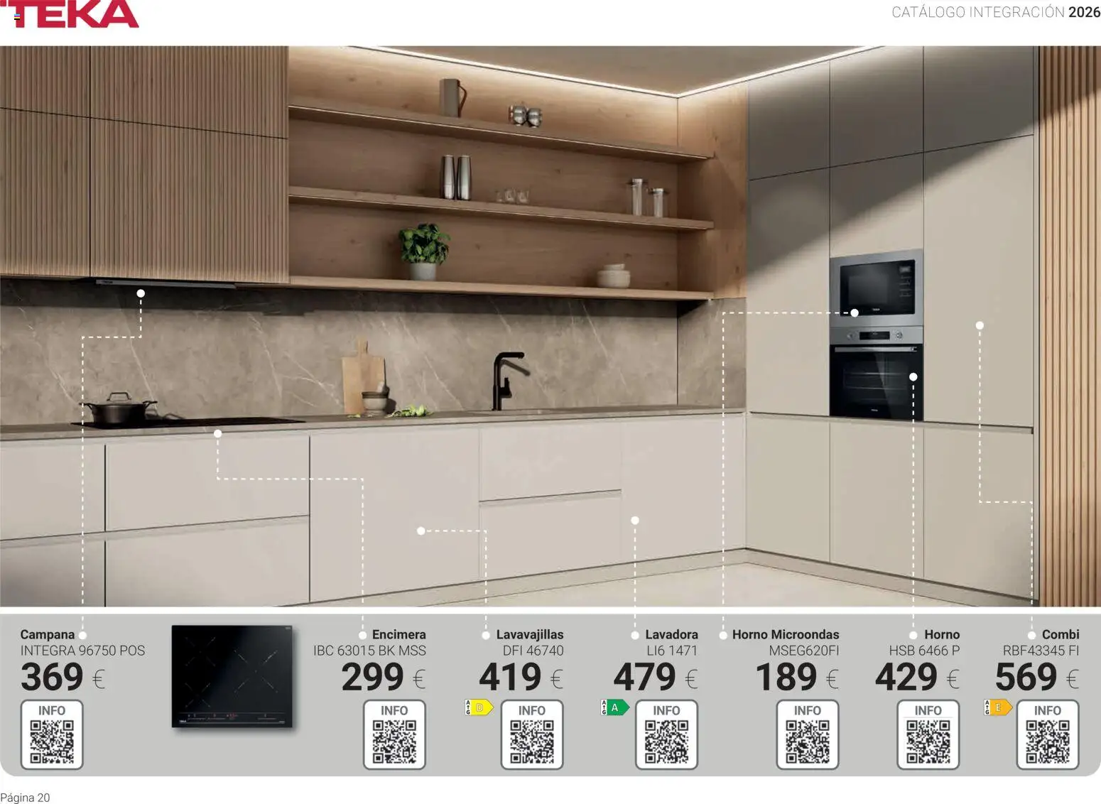 Milar folleto │ válido desde el 01.04.2026 | Página: 20 | Productos: Lavadora, Horno, Lavavajillas, Combi