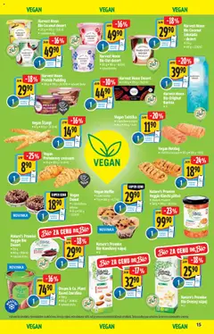 Albert leták - Hypermarket - Bio od 03.09.2025 | Strana: 15 | Produkty: Vegan, Donut, Čokoláda, Kimchi