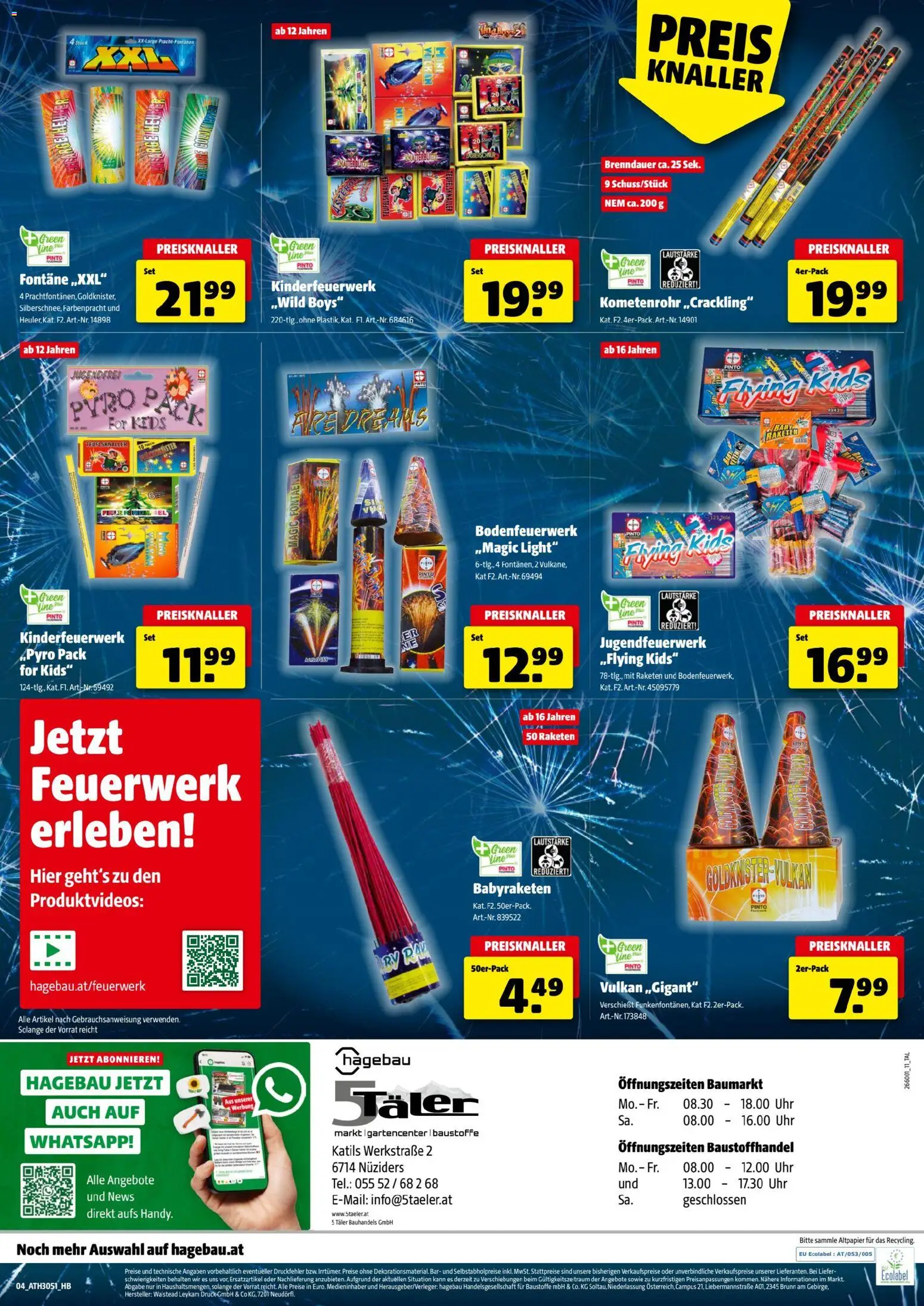 Hagebau Flugblatt gültig ab 22.12.2025 | Seite: 4 | Produkte: Uhr