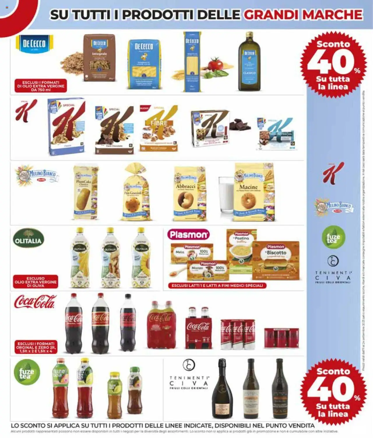 Volantino COOP del 11.09.2025 | Pagina: 5 | Prodotti: Manzo, Olio, Olio extra vergine, Coca Cola