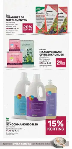 Ekoplaza - Folder week 47 - Voorbeeld van een folder van Ekoplaza, geldig van 19.11.2025 | Pagina: 21 | Producten: Wasmiddel, Handzeep, Pads, Supplementen