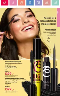 Oriflame akciós ujság - amely érvényes a következő dátumtól: 17.08.2025 | Oldal: 69 | Termékek: Szempillaspirál, Smink, Szemhéjtus