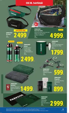 Lidl akciós ujság - amely érvényes a következő dátumtól: 14.08.2025 | Oldal: 51