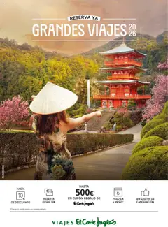 Vista previa Viajes El Corte Inglés - Grandes Viajes válido desde el 09.10.2025