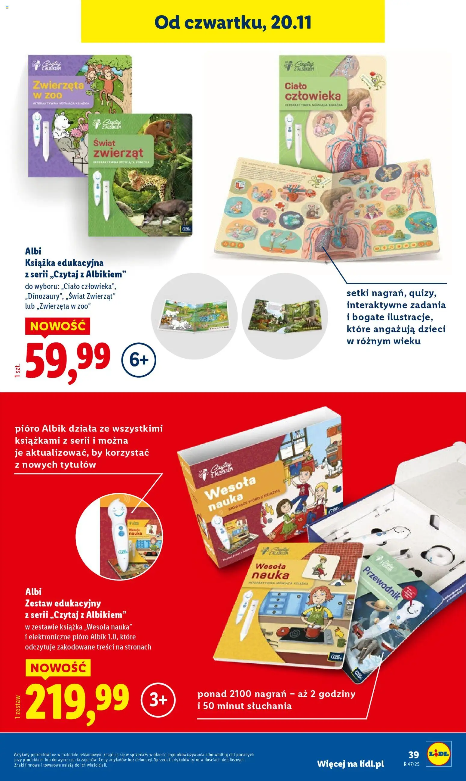 Lidl Katalog zabawek od 03.11.2025 | Strona: 39