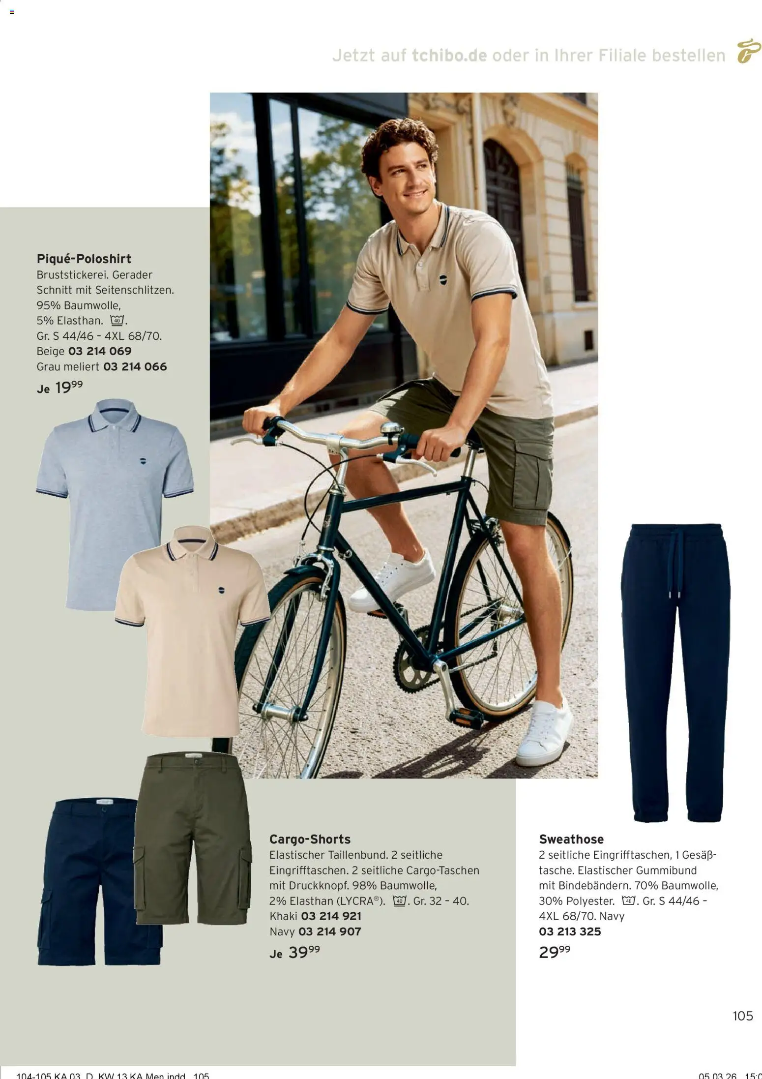 Tchibo Katalog Frühling – gültig ab 24.03.2026 | Seite: 105 | Produkte: Sweathose