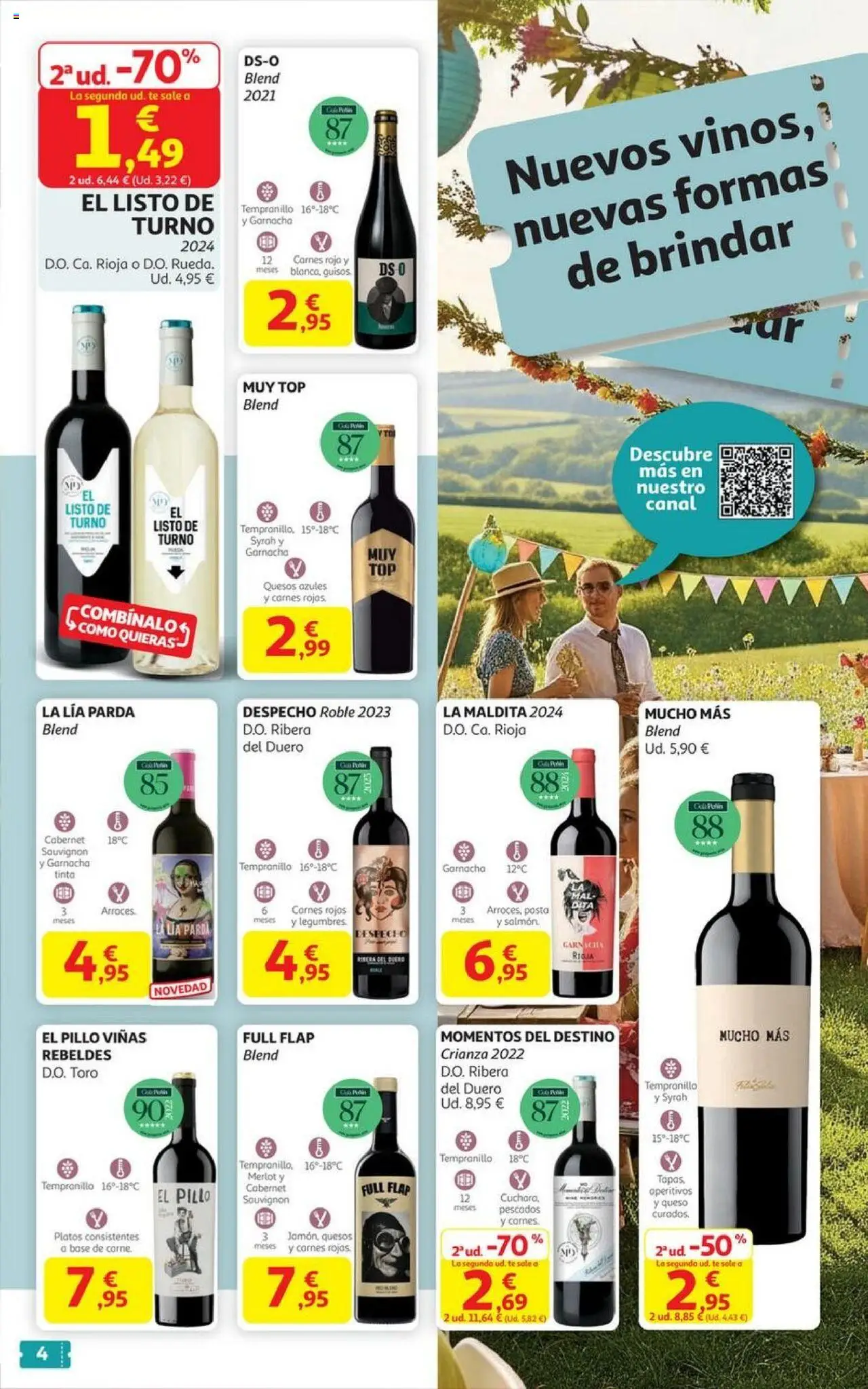 Alcampo - HG Andalucía │ válido desde el 06.10.2025 | Página: 4 | Productos: Queso, Té