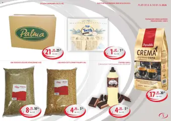 Sintra leták platný od 02.03.2026 | Strana: 5 | Produkty: Káva, Hrach, Šošovica, Zrnková káva
