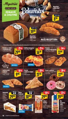 Náhled letáku Albert leták - Supermarket - Brno od 18.03.2026 | Strana: 28 | Produkty: Rohlík, Ořechy, Pečivo, Žitné pečivo