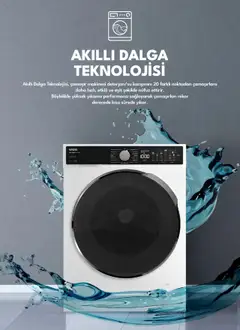 03.06.2025 tarihinden itibaren geçerli olan Vestel kataloğu önizlemesi | Sayfa: 39 | Ürünler: Çamaşır makinesi