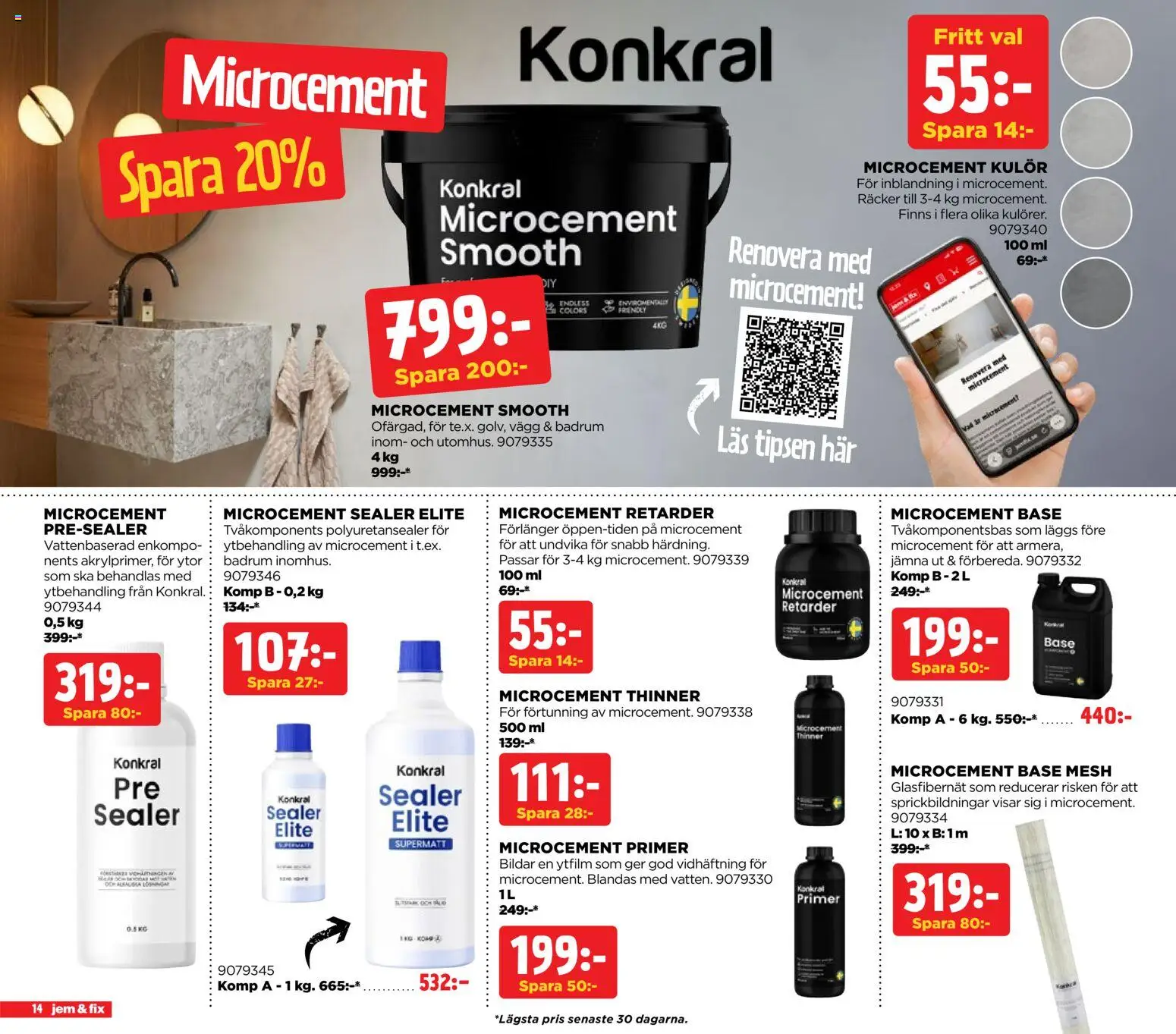 Jem & Fix reklamblad aktuell från 03.11.2025 | Sida: 14 | Produkter: Primer