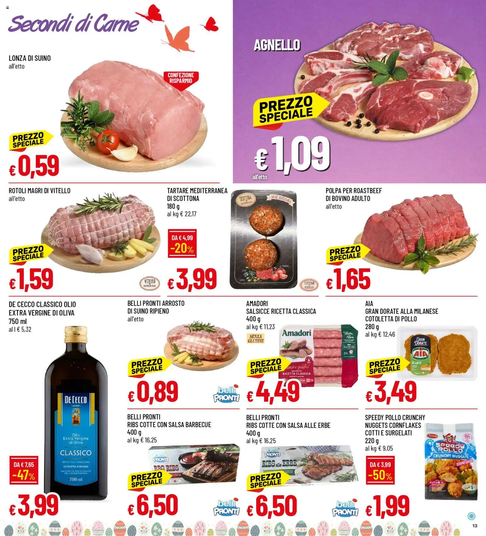 Volantino Galassia del 26.03.2026 | Pagina: 13 | Prodotti: Salsa, Barbecue, Olio, Vitello