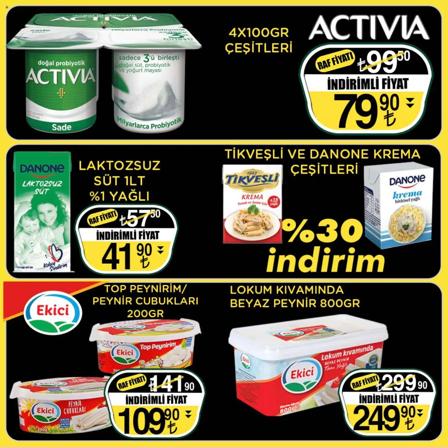 Sarıyer Katalog - 13.03.2026 tarihinden itibaren geçerlidir | Sayfa: 17 | Ürünler: Süt, Yoğurt, Ekici, Krema