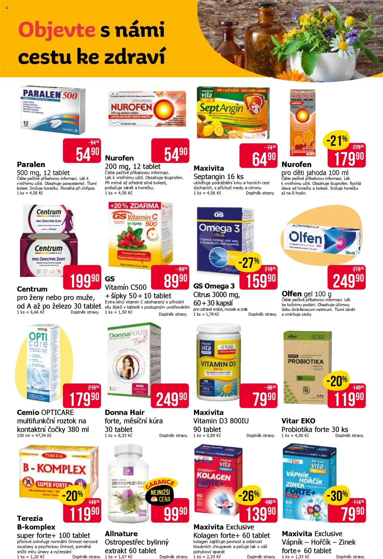 TETA Drogerie leták od 11.09.2025 | Strana: 11 | Produkty: Kontaktní čočky, Olej, Olfen gel, Šipky