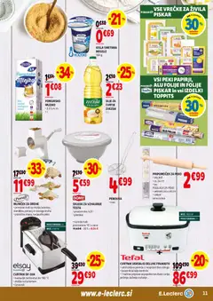 E.leclerc katalog akcije – veljaven od 04.02.2026 | Stran: 11 | Izdelki: Kos, Podloga, Silikon, Časovnik