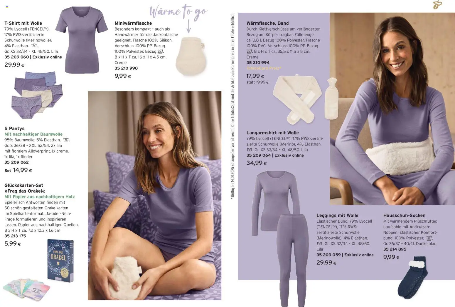 Tchibo Eduscho  Tchibo Magazin gültig ab 10.12.2025 | Seite: 9 | Produkte: Leggings, Creme