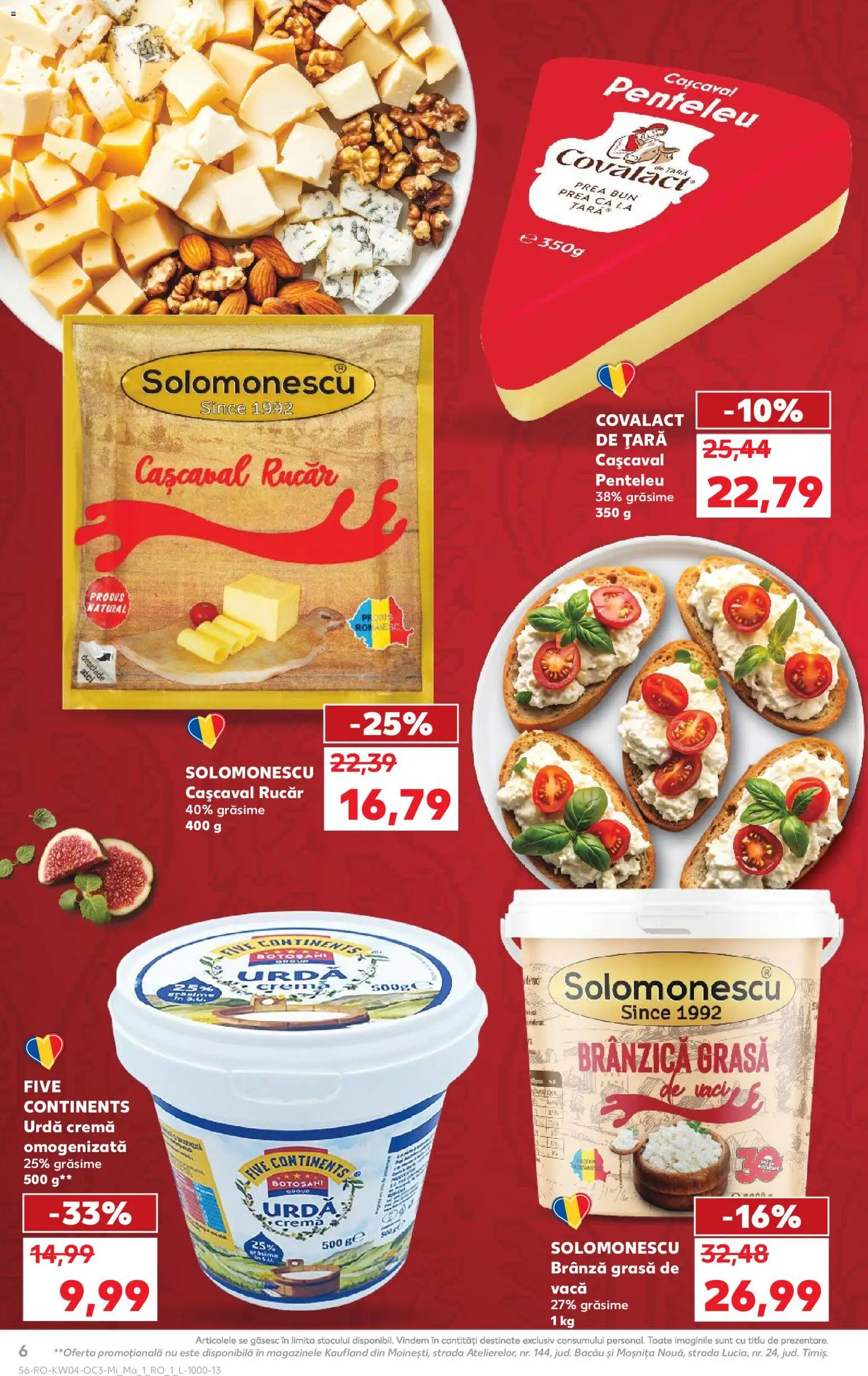 Noul catalog Kaufland – valabil de la 21.01.2026 | Pagină: 6 | Produse: Tırnak makası, Cașcaval, Brânză, Cremă