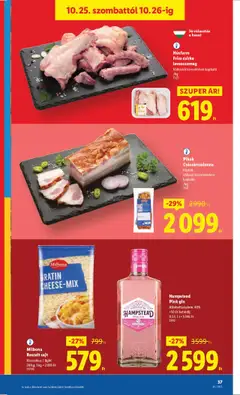 Milbona Reszelt sajt, Klasszikus / light 200 g; 1 kg = 2895 Ft - amely érvényes a következő dátumtól: 22.10.2025 | Oldal: 37