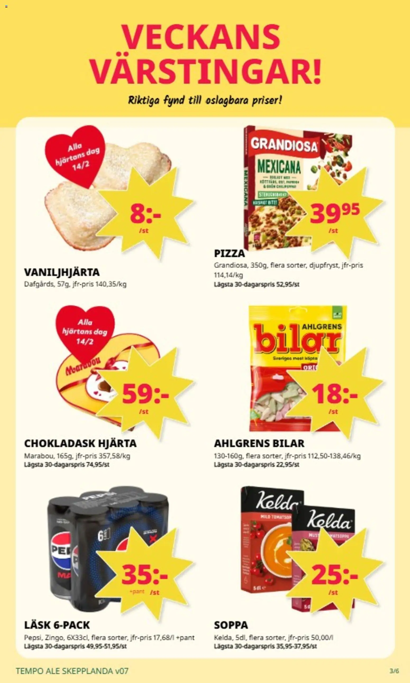 Tempo reklamblad aktuell från 09.02.2026 | Sida: 3