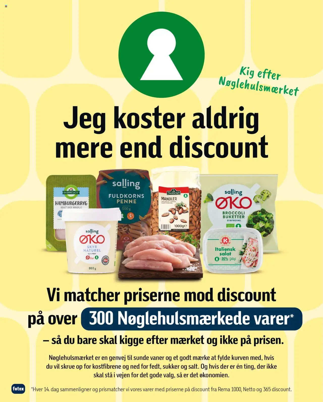 Føtex tilbudsavis – gyldig fra 10.10.2025 | Side: 7 | Produkter: Skyr, Mandler, Hamburgerryg, Sukker