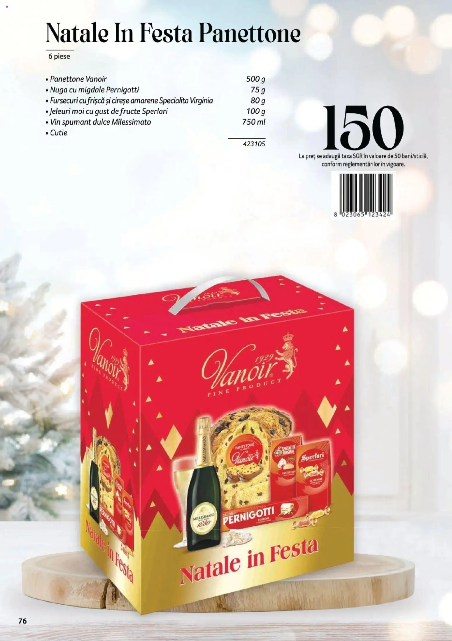 Noul catalog Selgros – valabil de la 07.11.2025 | Pagină: 76 | Produse: Cutie, Frișcă, Cireșe, Jeleuri