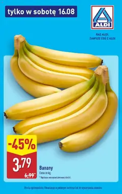 Pogląd oferty "Aldi Gazetka - Tylko w sobotę" - ważna od 16.08.2025