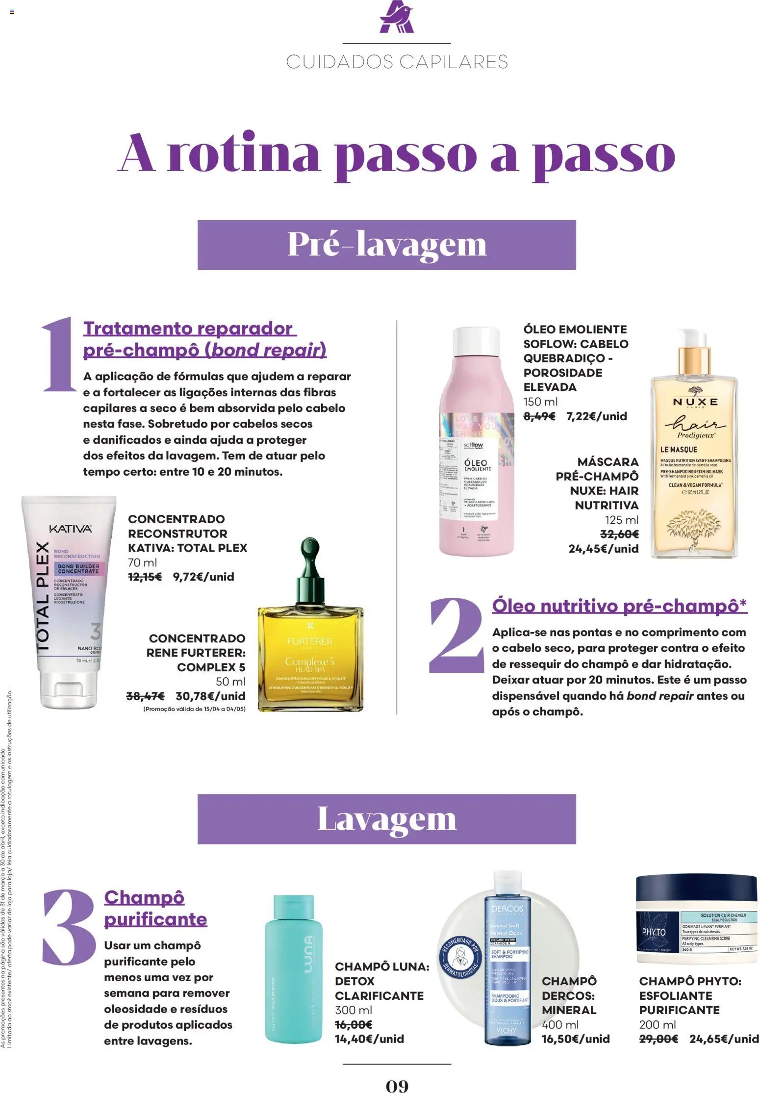 Auchan - Capilares Especial Bebé │ válido de 01.04.2026 | Página: 9 | Produtos: Shampoo, Óleo, Melancia