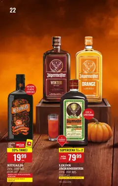 Pogląd oferty "WHISKEY JACK DANIEL'S + SZKLANKA, 40%, 1 L" - ważna od 20.10.2025 | Strona: 26