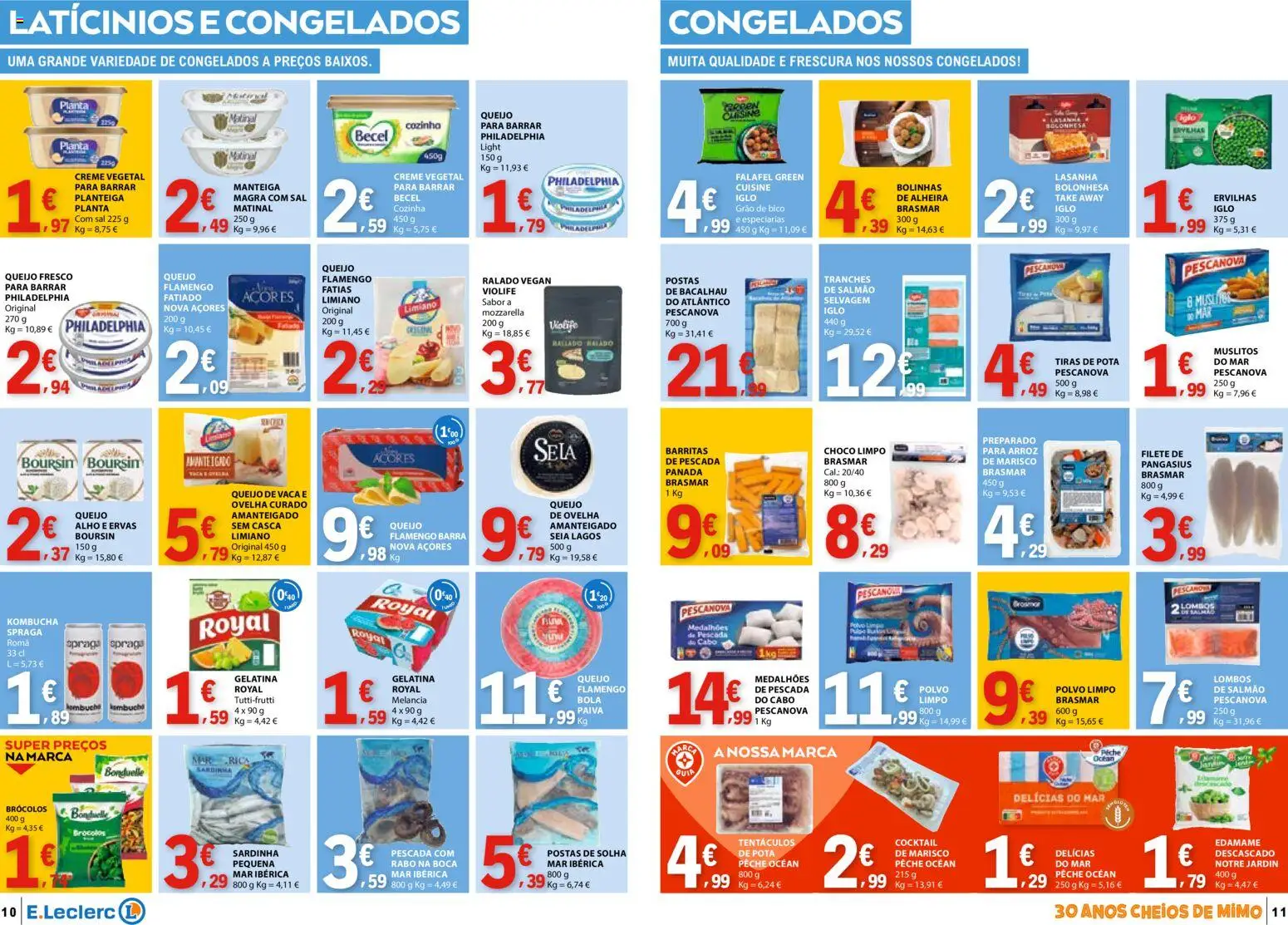 E.Leclerc folheto │ válido de 07.04.2026 | Página: 6 | Produtos: Cabo, Polvo, Sal, Manteiga