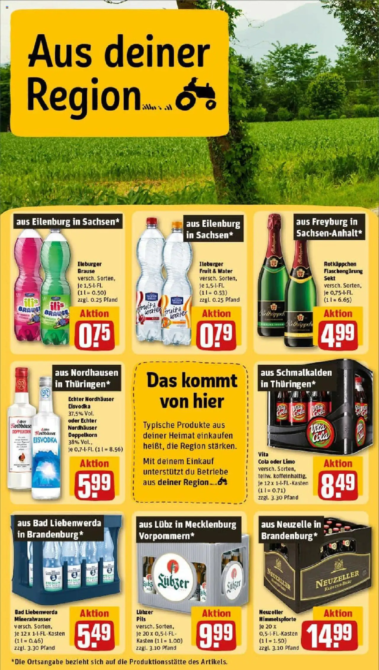 Rewe prospekt Frankfurt (Oder)	 - gültig ab dem 29.06.2025 | Seite: 26 | Produkte: Cola, Pils, Vita cola, Lubzer