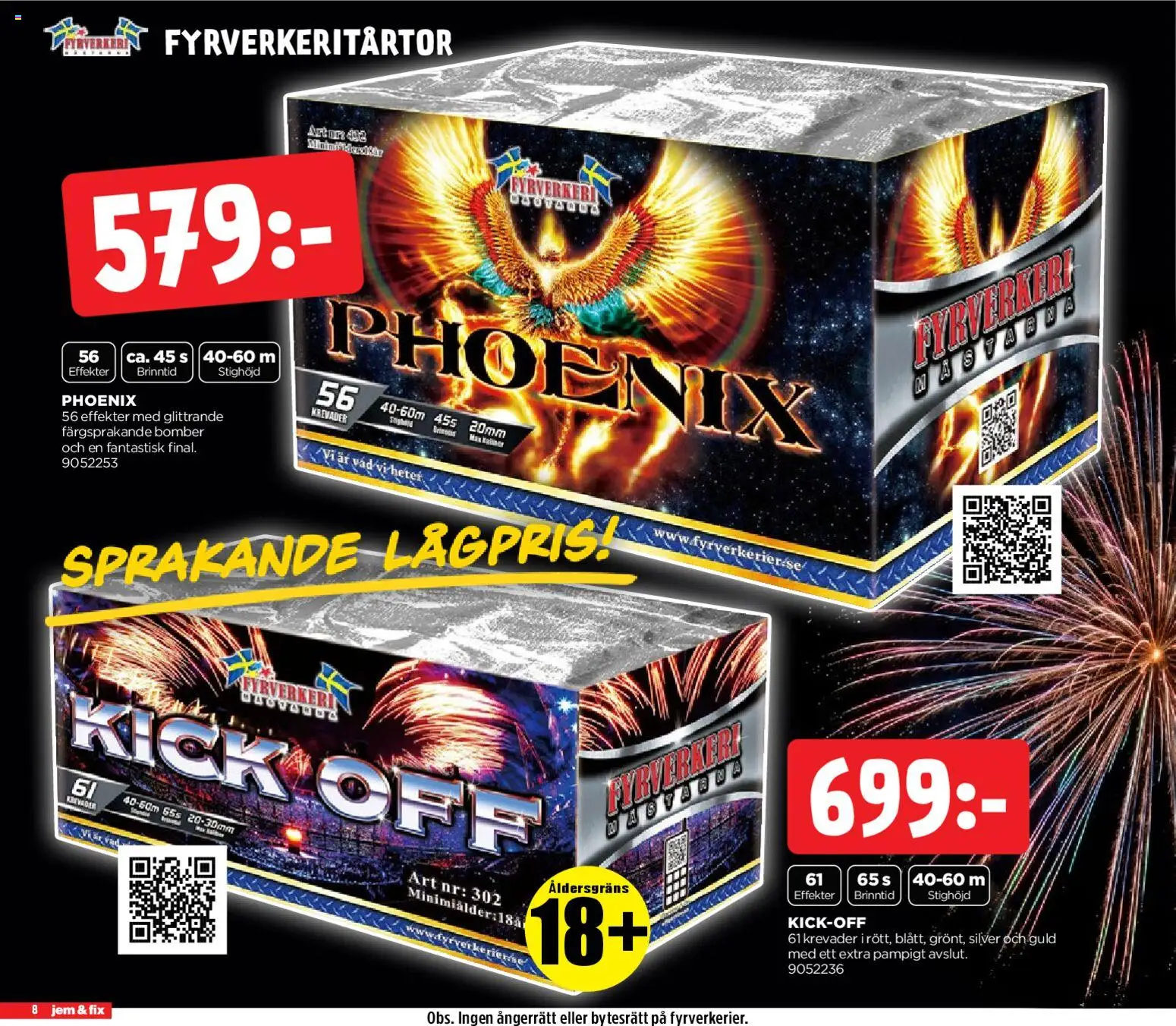 Jem & Fix reklamblad aktuell från 26.12.2025 | Sida: 8