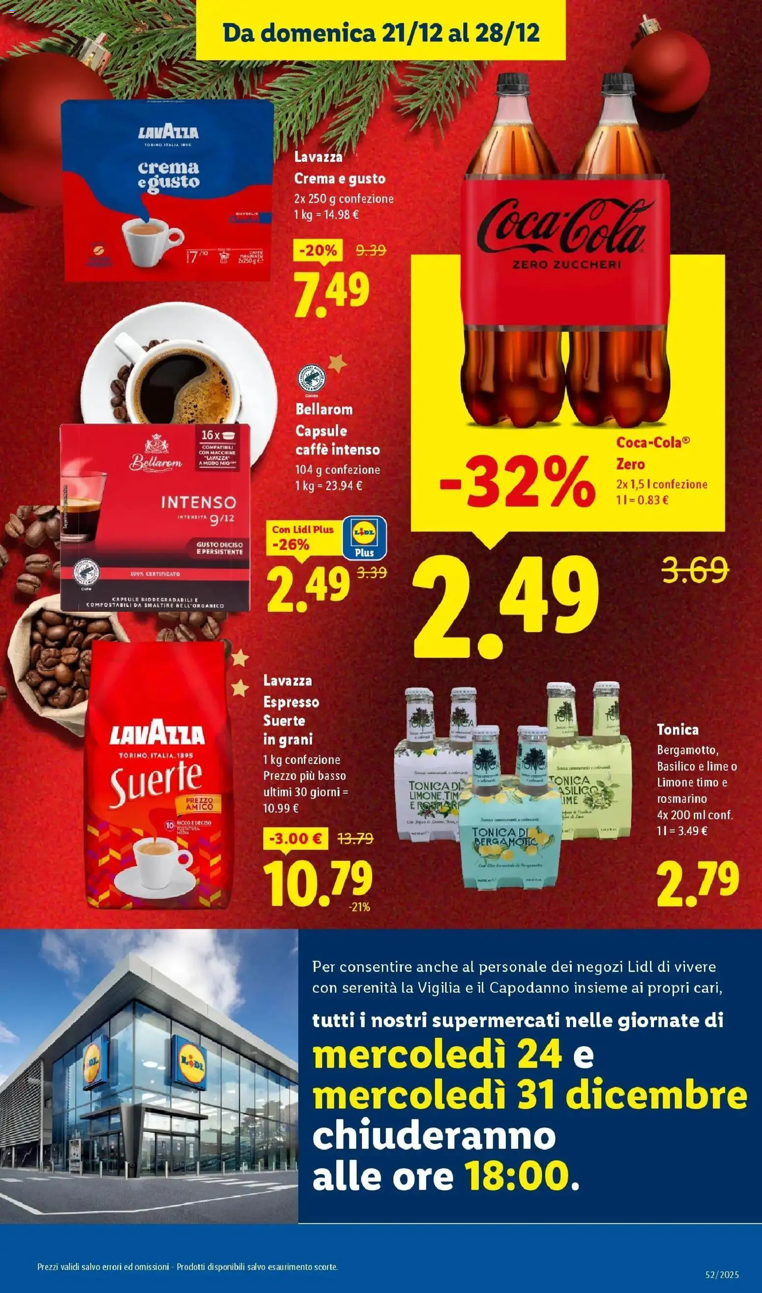 Volantino Lidl del 20.12.2025 | Pagina: 17 | Prodotti: Rosmarino, Limone, Basilico, Lavazza