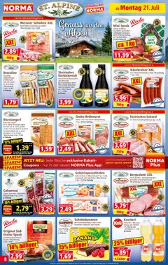 Norma Prospekt 	 - gültig ab dem 21.07.2025 | Seite: 8 | Produkte: Öl, Pfirsich, Chili, Himbeere