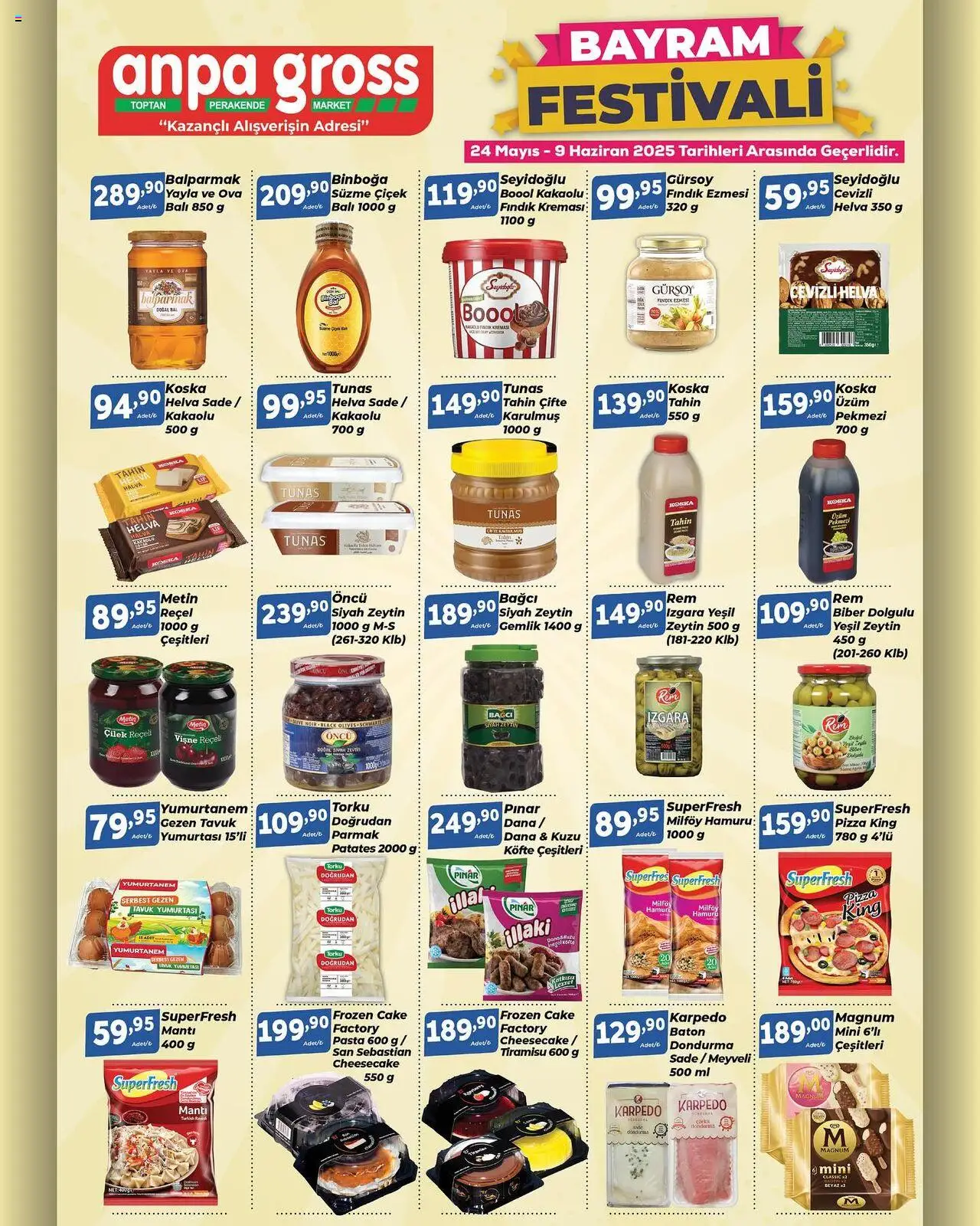 Anpa Gross Katalog - 24.05.2025 tarihinden itibaren geçerlidir | Sayfa: 9 | Ürünler: Fındık, Biber, Ceviz, Izgara