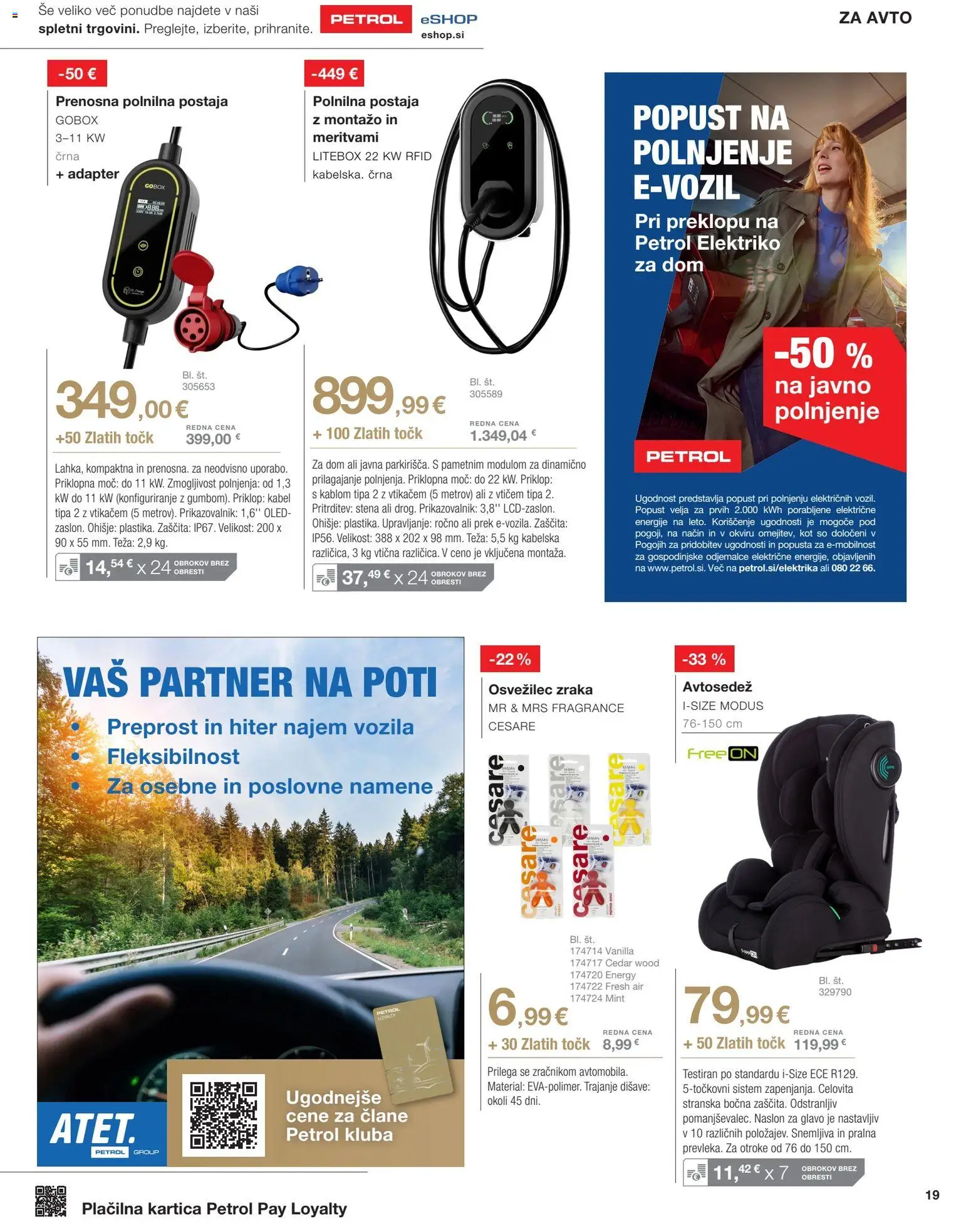 Novi Petrol katalog ponudbe – veljaven od 02.03.2026 | Stran: 19 | Izdelki: Kabel, Adapter, Teza