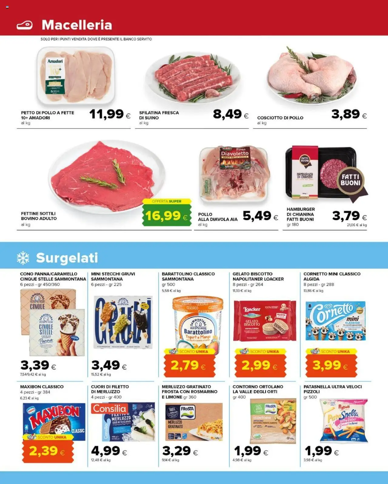 Volantino Tigre del 06.08.2025 | Pagina: 4 | Prodotti: Petto di Pollo, Pollo, Merluzzo, Panna