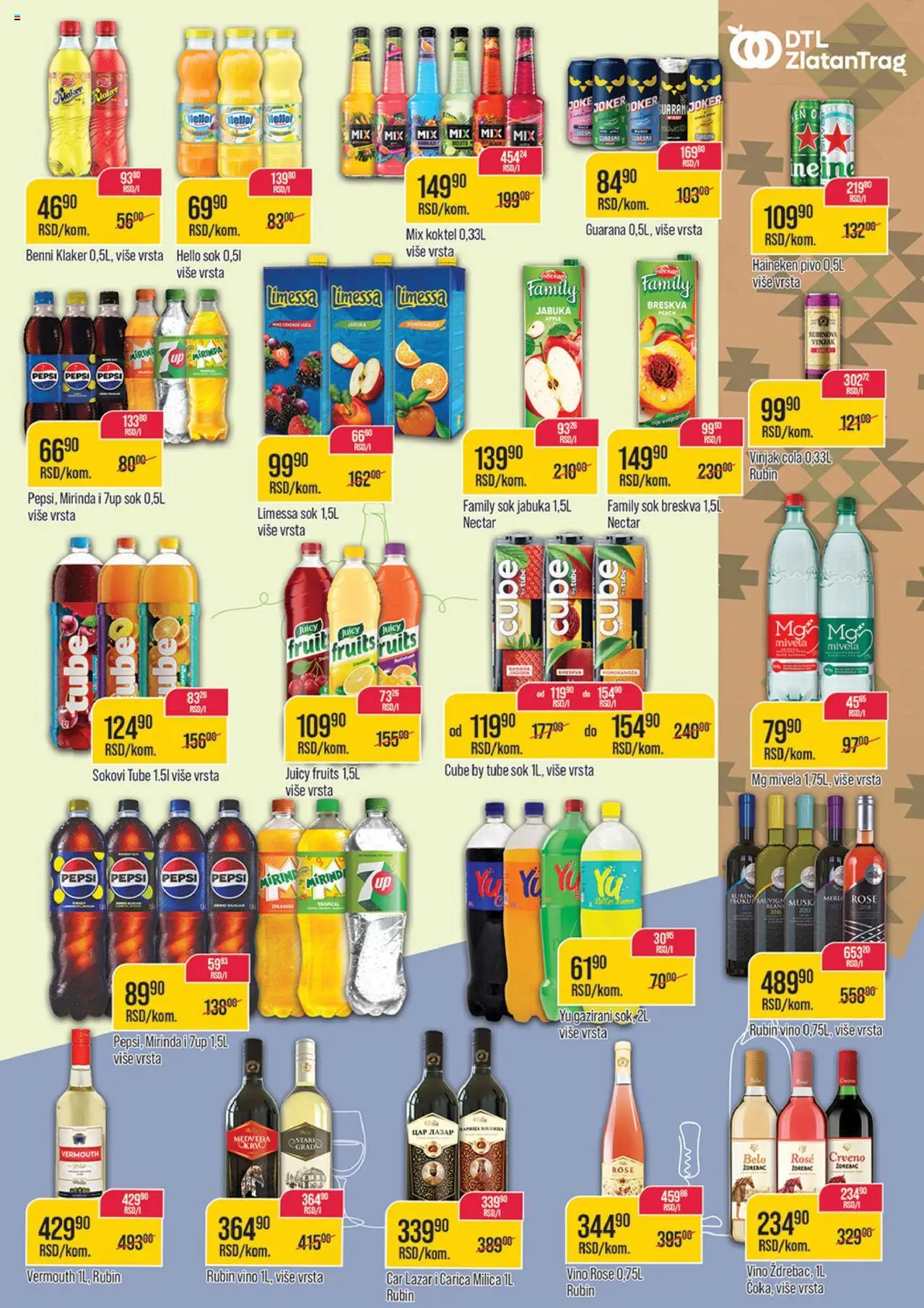 Zlatan Trag katalog - važi od 13.08.2025 | Strana: 9 | Proizvode: Vino, Pivo, Breskva, Pepsi