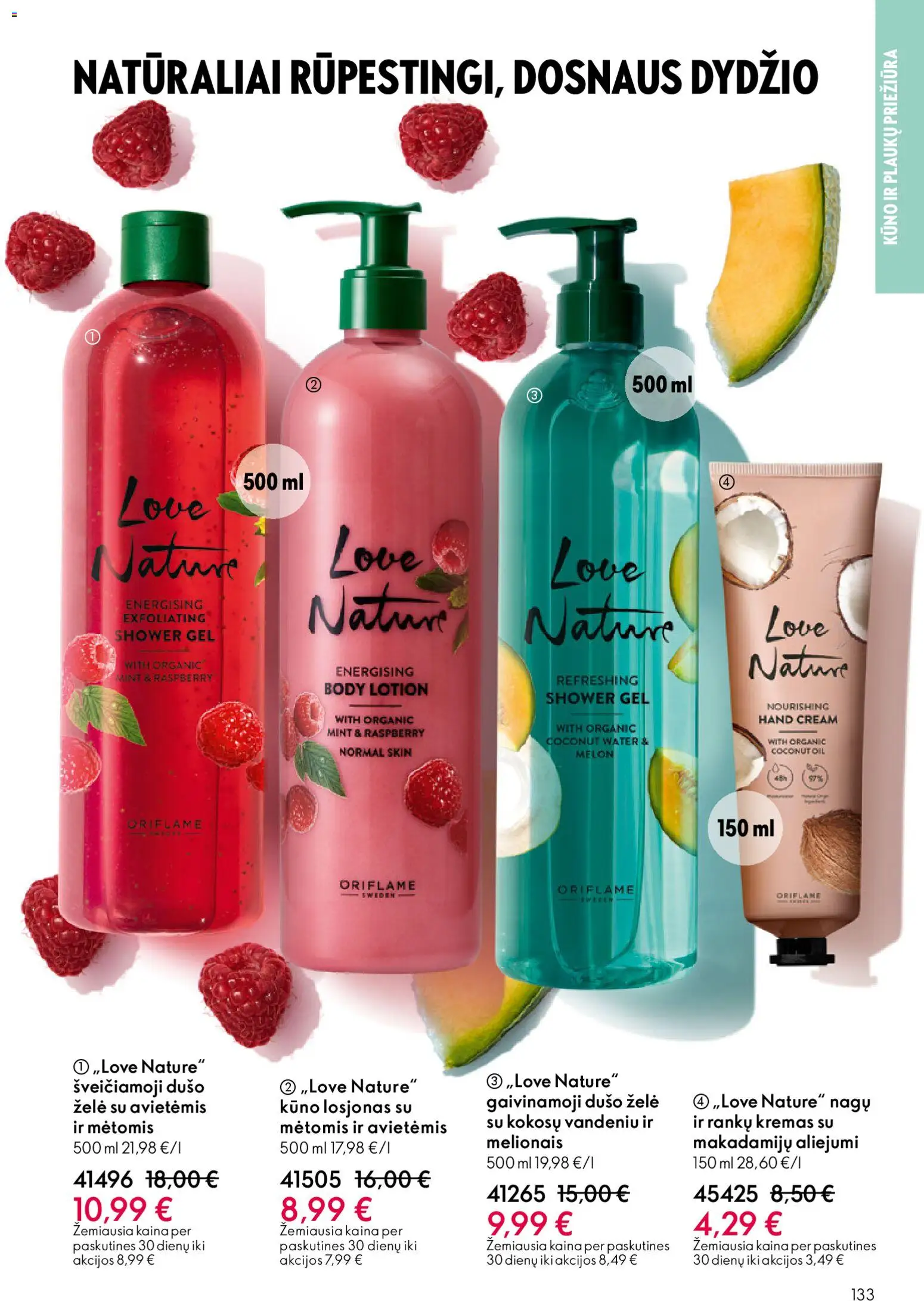 Oriflame akcijos nuo 10.12.2025 | Puslapis: 133 | Prekių: Kremas, Dušo želė