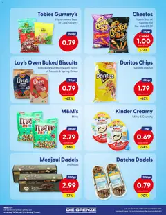 Die Grenze - Folder week 08/09 - Voorbeeld van een folder van Die Grenze, geldig van 16.02.2026 | Pagina: 6 | Producten: Chips, Oven, Kész piskótalap, Kinder