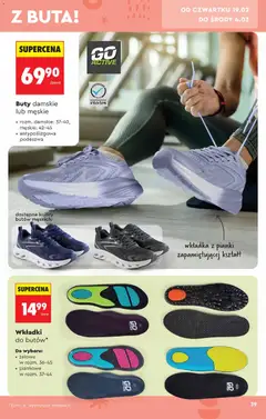 Pogląd oferty "Biedronka gazetka - Hity i inspiracje" - ważna od 14.02.2026 | Strona: 39 | Produkty: Buty, Pianki