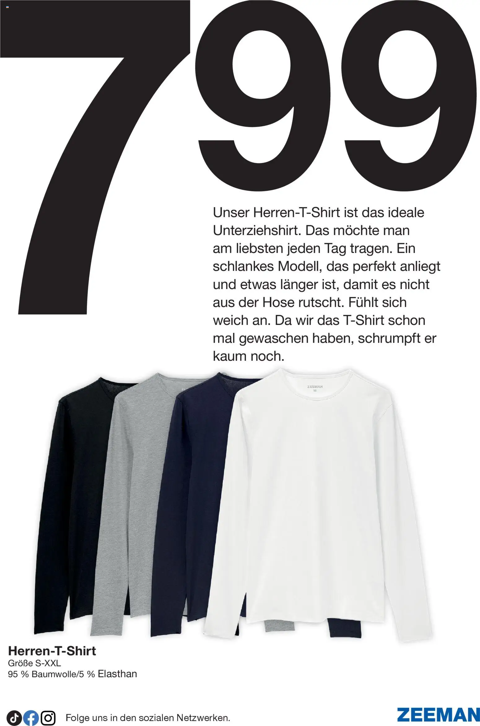 Zeeman Prospekt 	 – gültig ab 14.02.2026 | Seite: 17 | Produkte: Hose