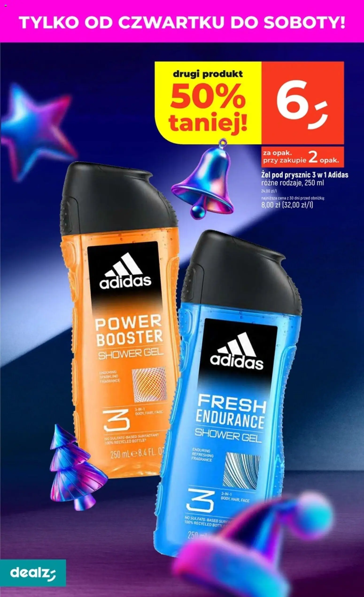 Dealz Gazetka od 13.11.2025 | Strona: 8 | Produkty: Prysznic, Żel pod prysznic