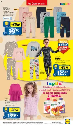 Lidl leták od 21.08.2025 | Strana: 39 | Produkty: Šaty, Pyžamo, Tepláky