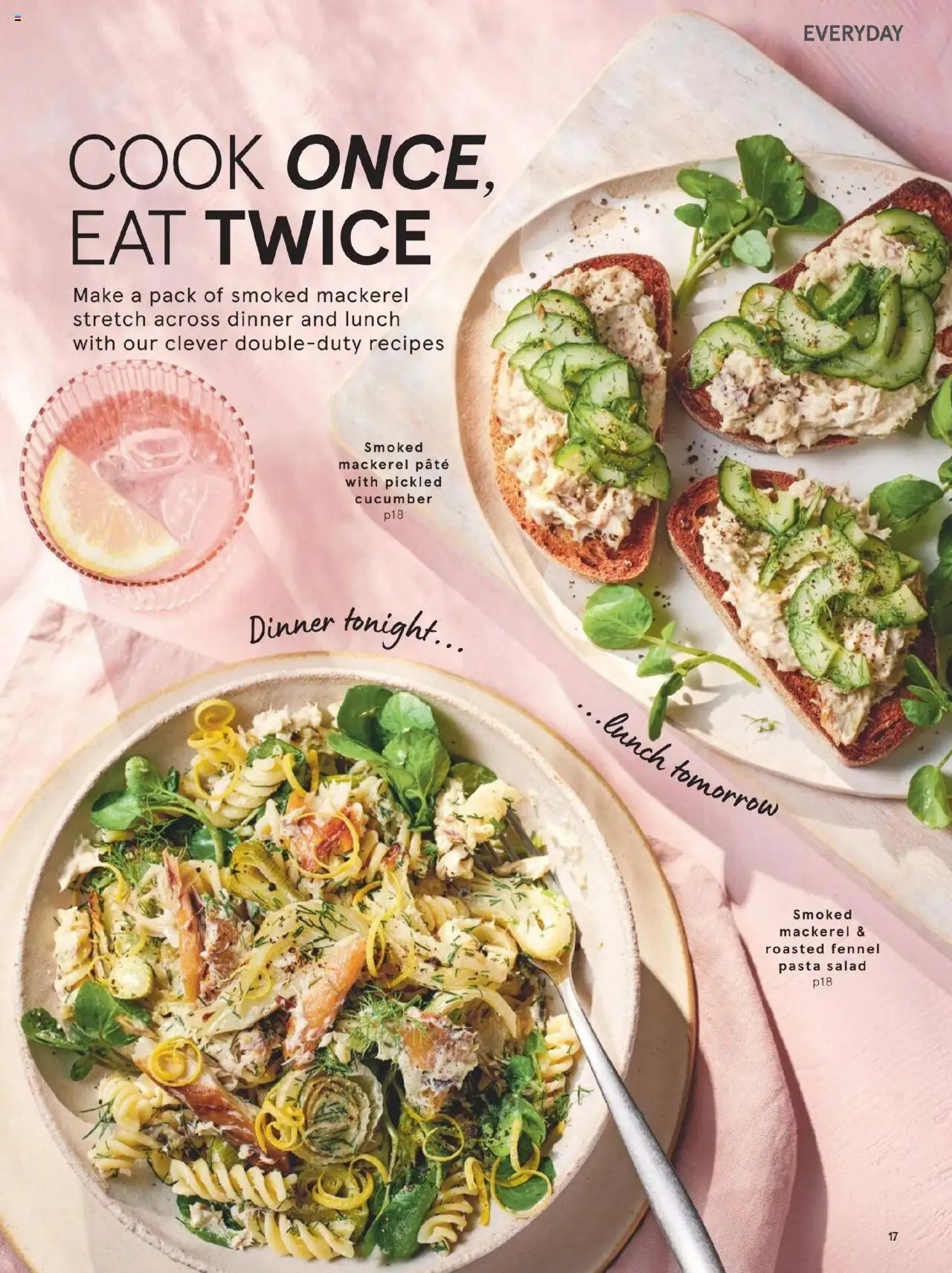  | Page: 17 | Products: Szezámolaj, Pasta, Salad, Cucumber