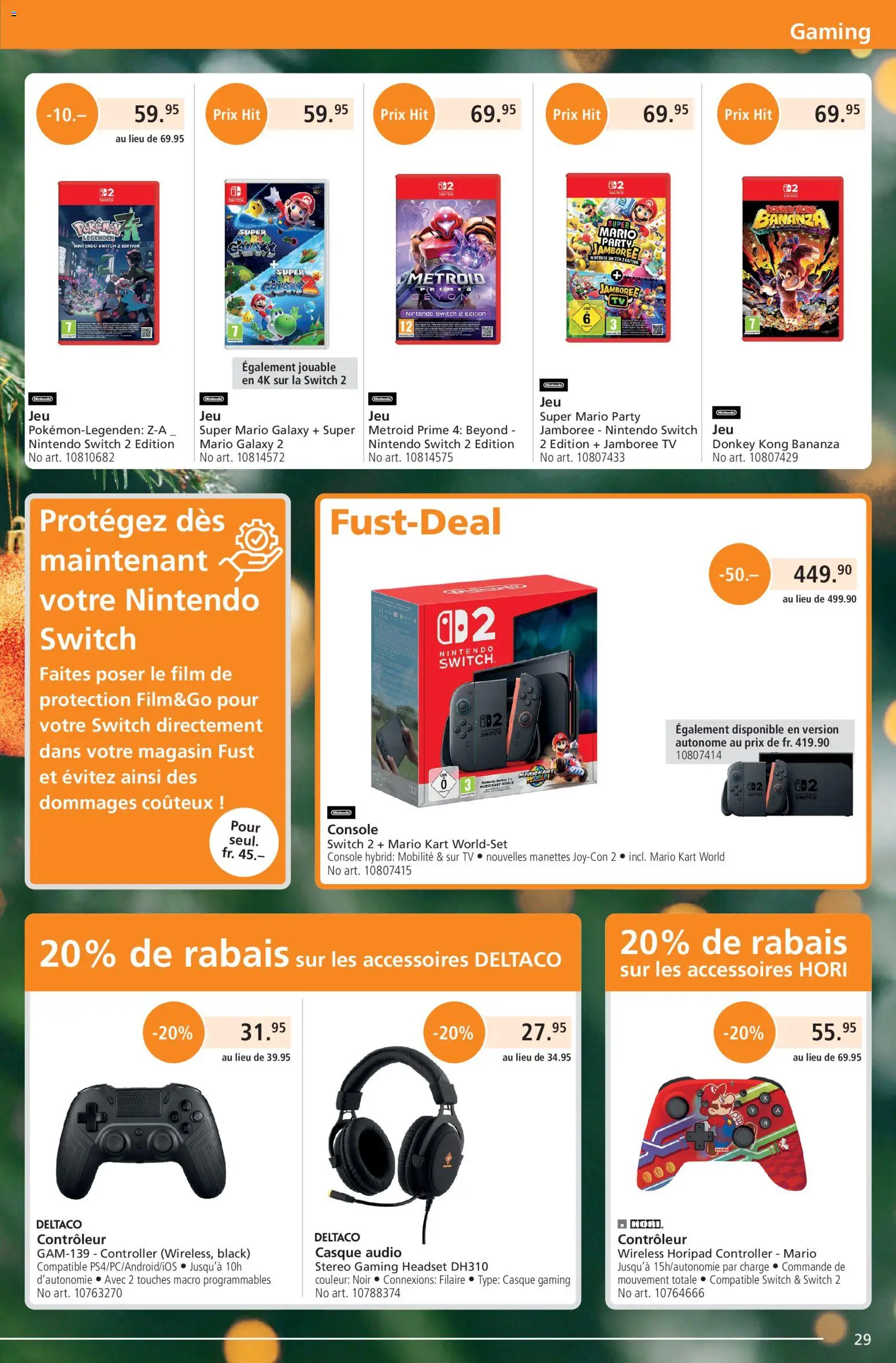 Fust Aktionen FR – gültig ab 01.12.2025 | Seite: 29 | Produkte: Audio, Headset, TV