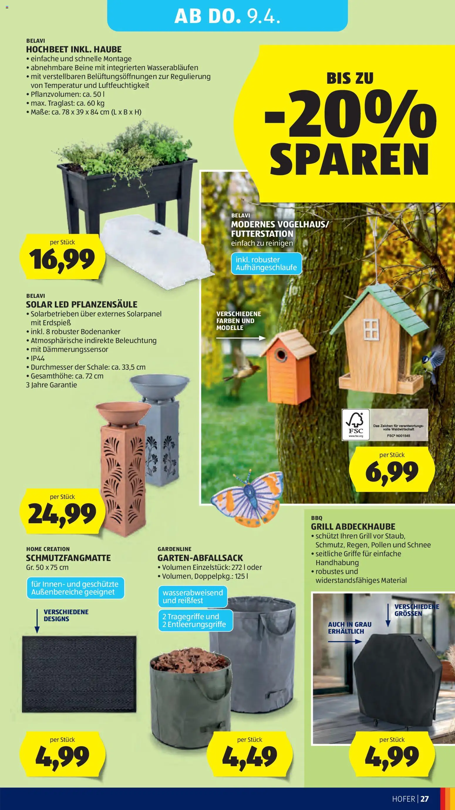 Hofer Flugblatt gültig ab 01.04.2026 | Seite: 31