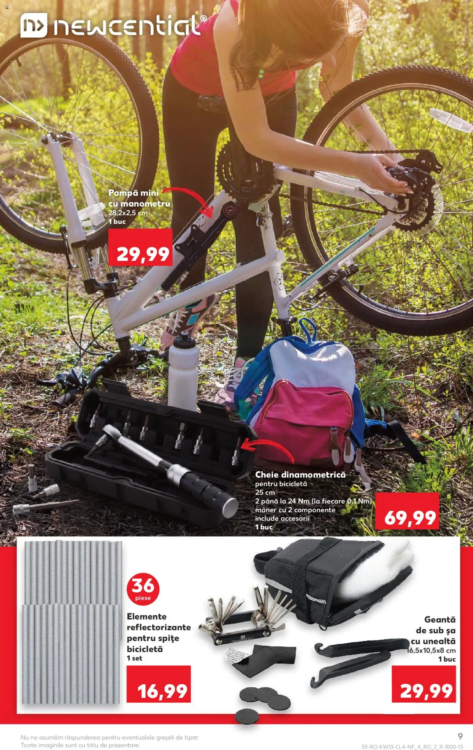 Noul catalog Kaufland – valabil de la 25.03.2026 | Pagină: 9 | Produse: Geantă, Manometru, Mâner, Dana kuşbaşı