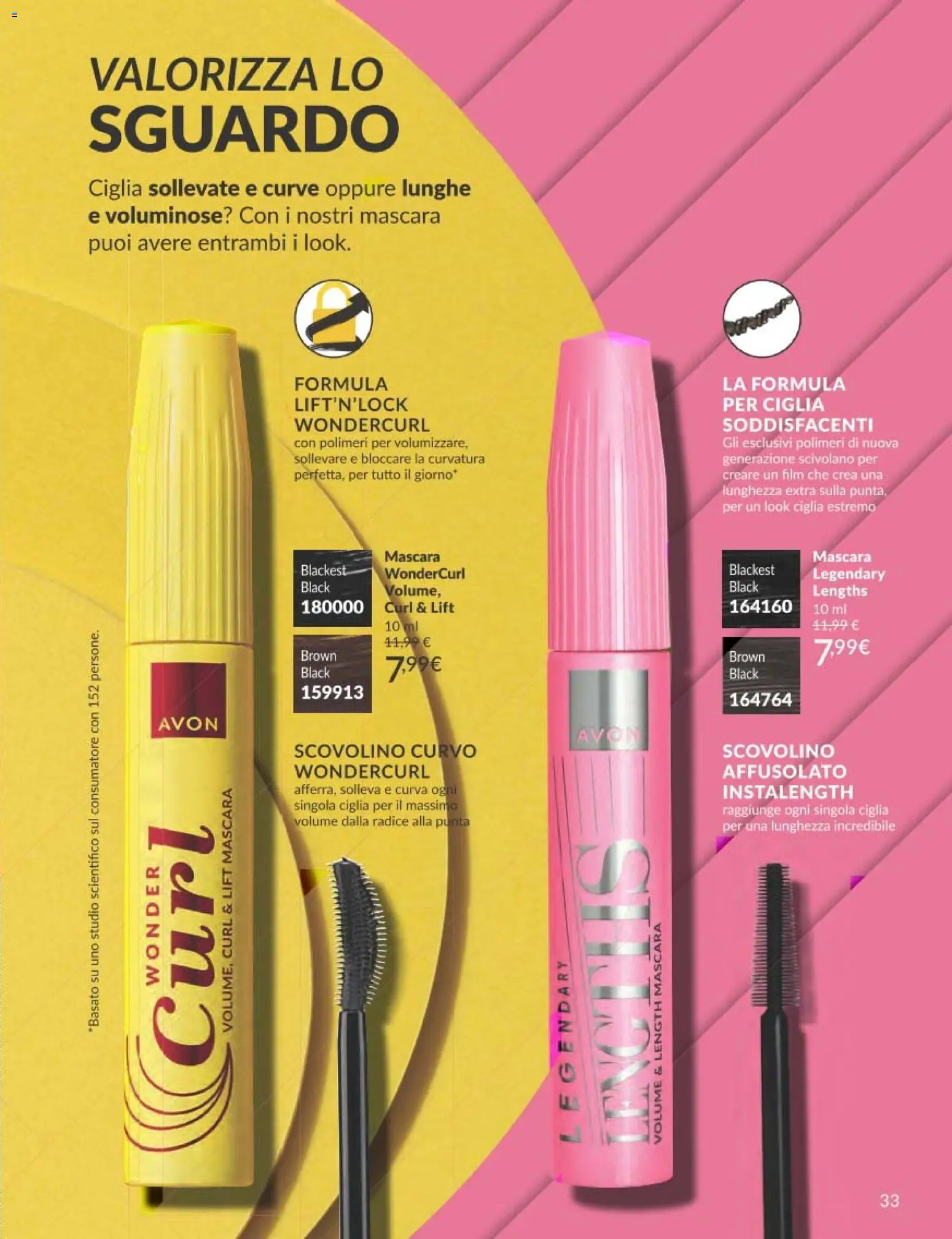 Volantino Avon del 01.03.2026 | Pagina: 33 | Prodotti: Mascara